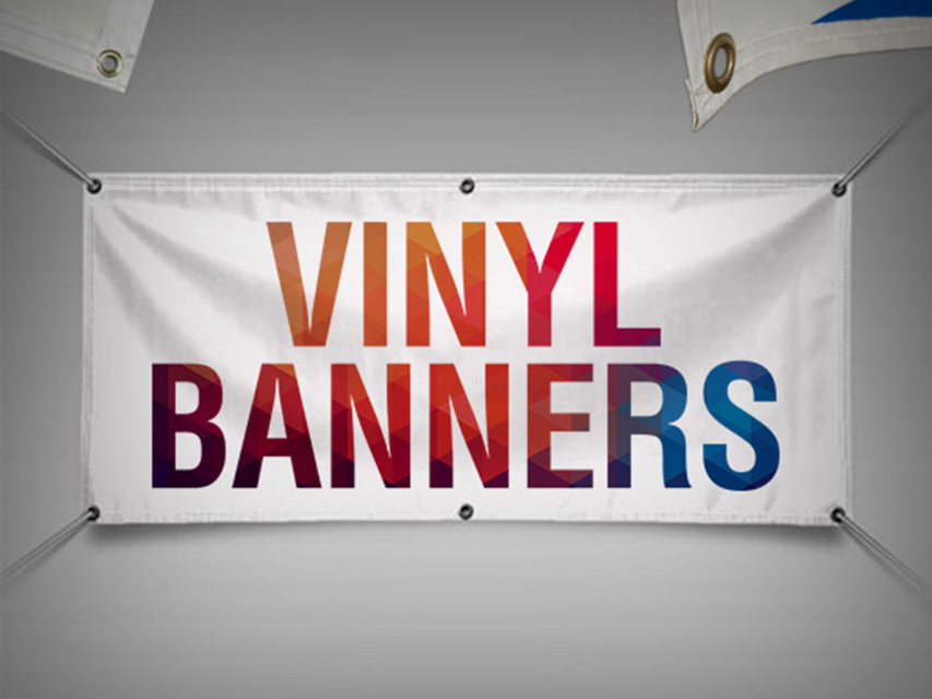 Vinyl Banner (13oz.) - Full Color, with Grommets